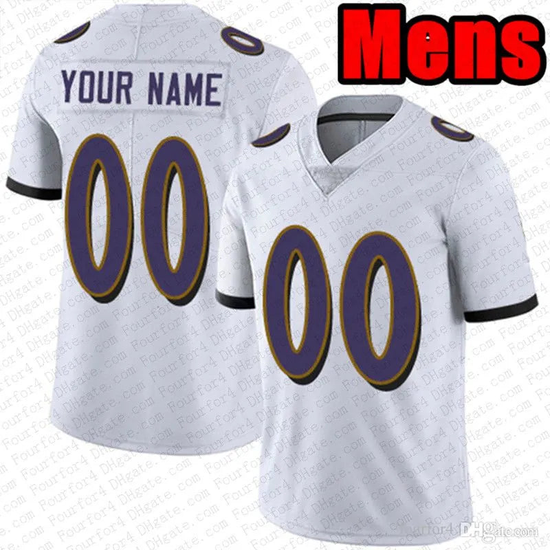 Trey Hendrickson Lamar Jackson Zay Flowers Derrick Henry Football Jersey Malaki  - SitterJersey.com