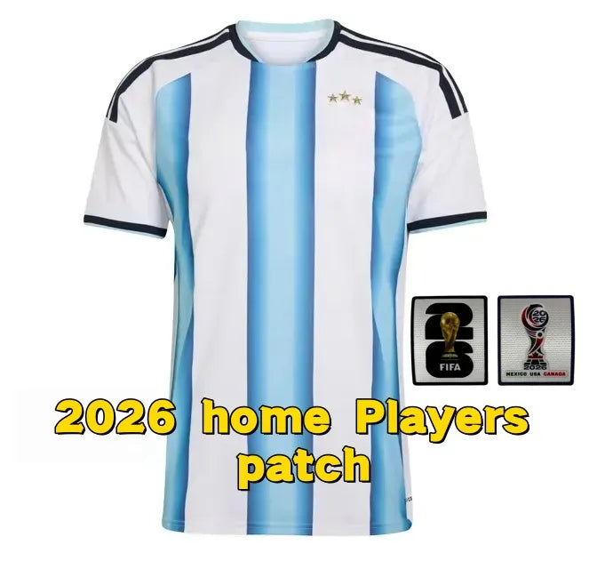 2026 Argentina World Cup 26 27 Soccer Jerseys MARADONA J ALVAREZ MESSIS DE PAUL  - SitterJersey.com