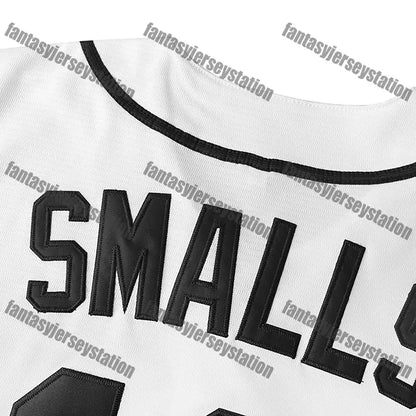 The Sandlot Baseball Jersey 10 White SMALLS Pattern Baseball Sports Tops Basebal - SitterJersey.com