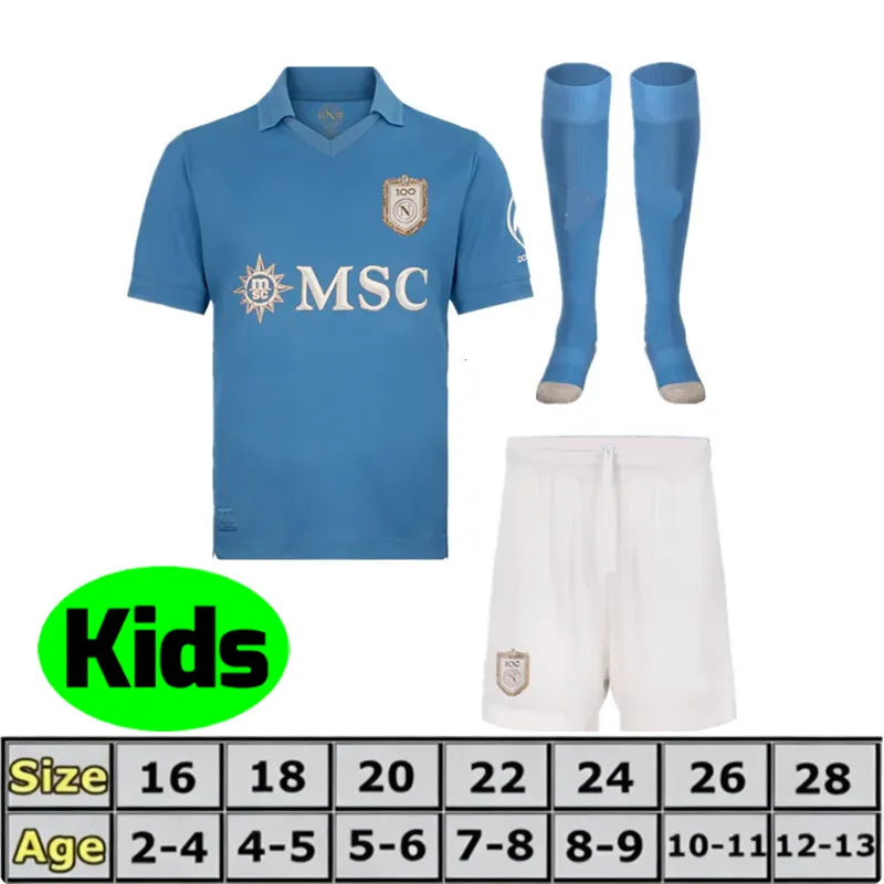 25 26 27 Napoli soccer jersey OSIMHEN KVARATSKHELIA POLITANO 2026 home away kit  - SitterJersey.com