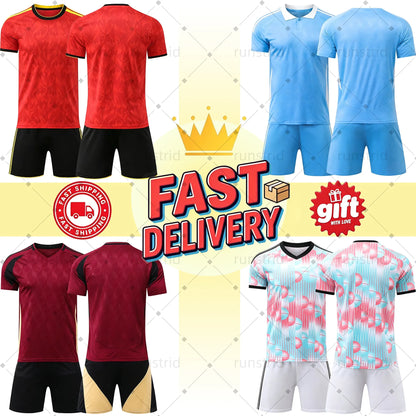 Belgium Jersey 2026 World Cup Soccer Jerseys DE BRUYNE R. LUKAKU E. HAZARD MERTE - SitterJersey.com