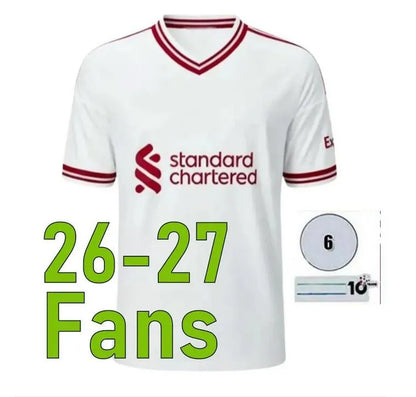 LFC 25 26 27 Liveropool Jersey ISAK WIRTZ EKITIKE M.SALAH VIRGIL Liveropool socc - SitterJersey.com