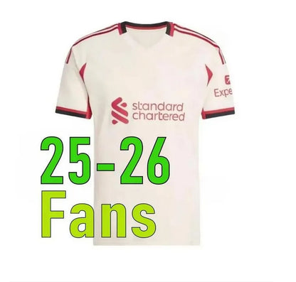LFC 25 26 27 Liveropool Jersey ISAK WIRTZ EKITIKE M.SALAH VIRGIL Liveropool socc - SitterJersey.com