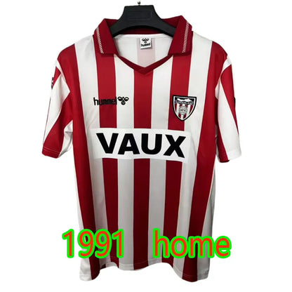 sunderland 26 27 soccer jerseys kids 2026 fans away new 1991 Retro STEWART SIMMS - SitterJersey.com
