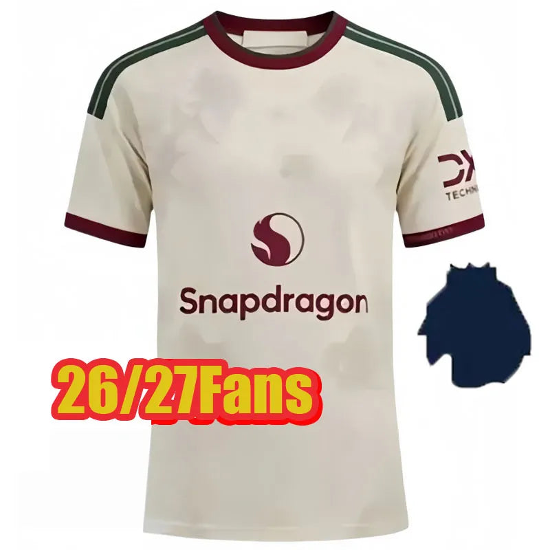 ManUnited SESKO MBEUMO CUNHA 25 26 27 Soccer Jerseys football shirts B. FERNANES - SitterJersey.com