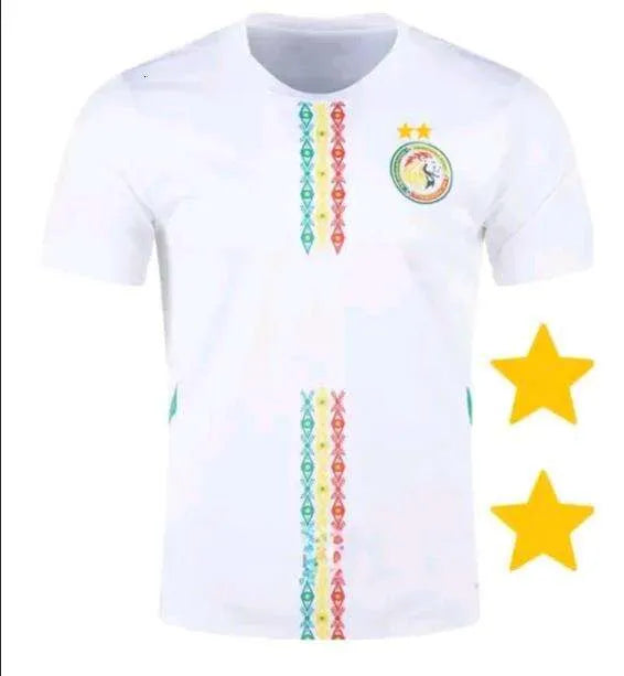2 Star Senegal Soccer Jerseys 2025 2026 National Team SARR P.M.SARR N.JACKSON DI - SitterJersey.com