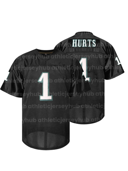 Men's 1 Black 26 62 Green America Football Jersey - Breathable, Short Sleeve, V- - SitterJersey.com