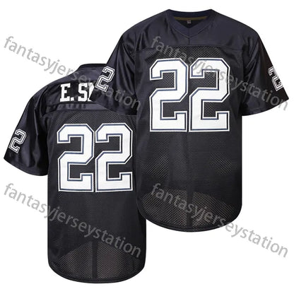 IN STOCK Men's 95 Football Movie Jersey Red Hennessy Queens Bridge Football Jers - SitterJersey.com
