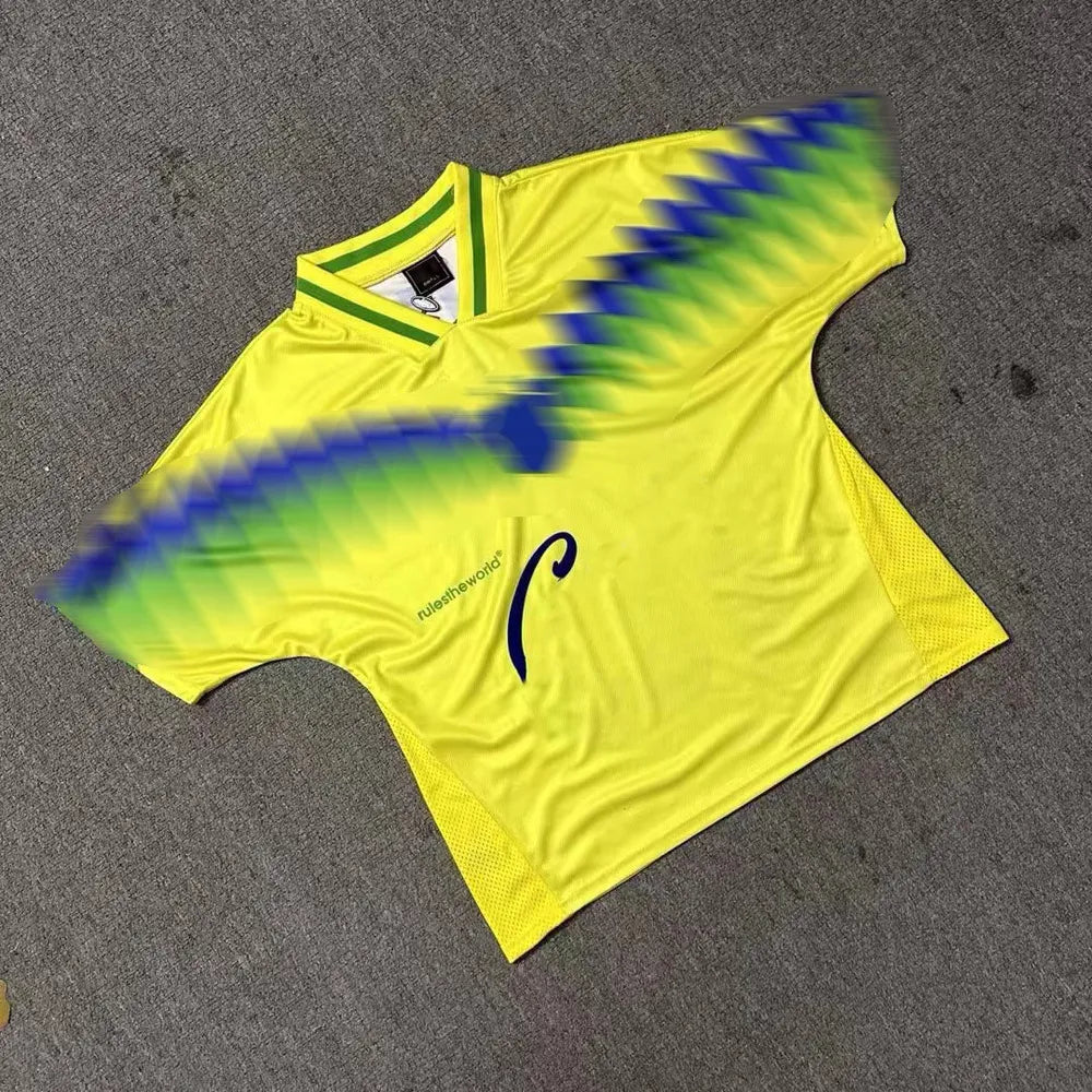 #7 MORAN Comfy V-Neck Football Jerseys Men Mesh Embroidery for Training and Comp - SitterJersey.com