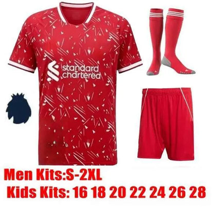 Liverpool Kit 25 26 27 Soccer Jerseys Mohamed Salah ISAK Wirtz Ekitike SZOBOSZLA - SitterJersey.com