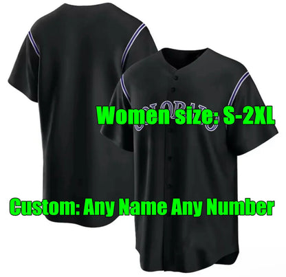 S-4XL 2024 Custom Kris Bryant Jersey Wilson Randal Grichuk Connor Joe Charlie Bl - SitterJersey.com