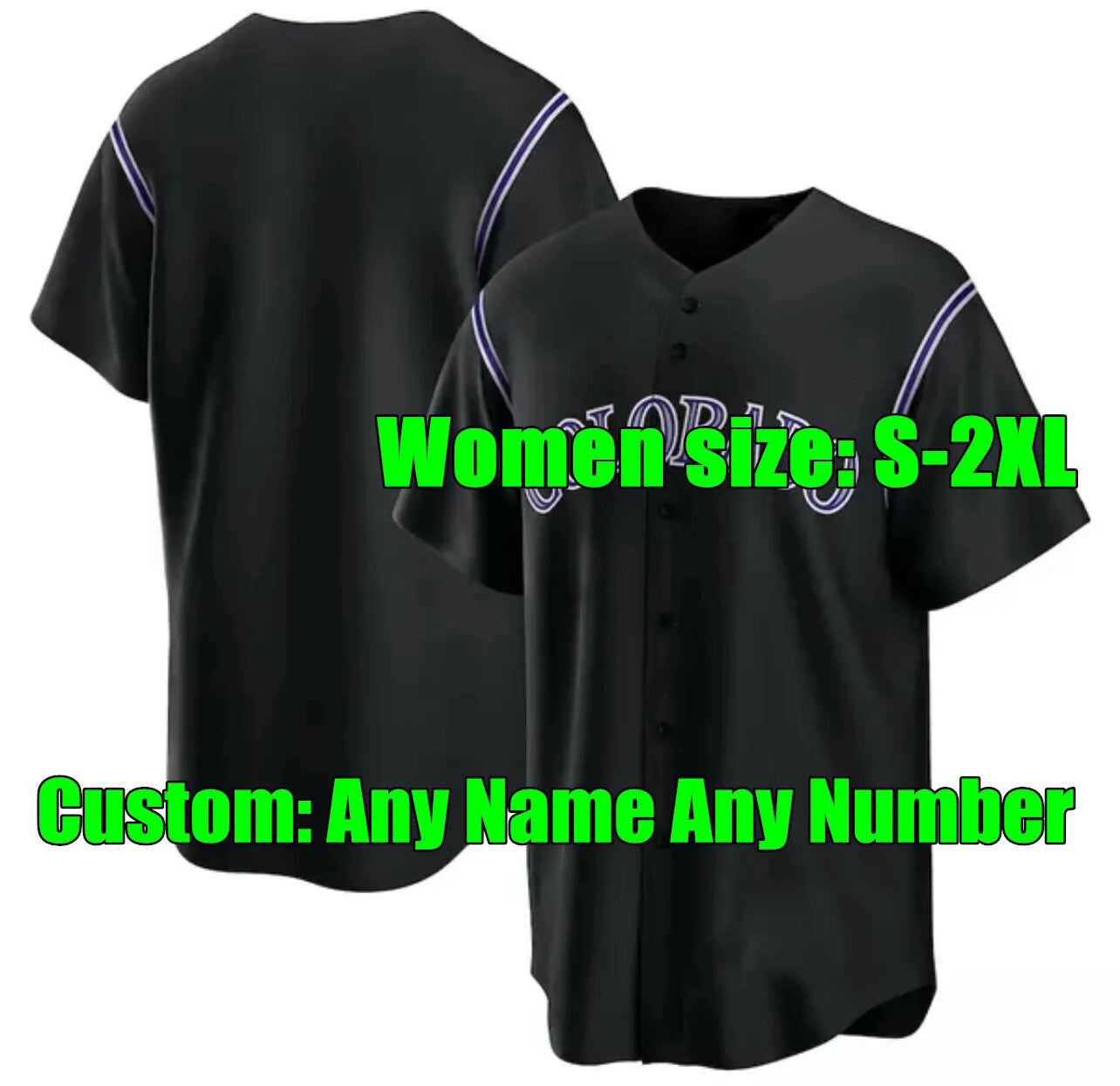 S-4XL 2024 Custom Kris Bryant Jersey Wilson Randal Grichuk Connor Joe Charlie Bl - SitterJersey.com