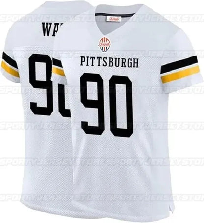 90 Watt Pickens Harris Fields Porter Jr. Football Jerseys Freiermuth Queen Frazi - SitterJersey.com
