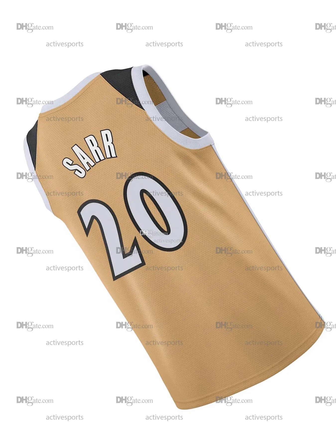Custom 4 AJ Dybantsa Basketball Jerseys Trae Young Anthony Davis Alex Sarr Bub C - SitterJersey.com