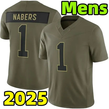 44 Cam Skattebo Jaxson Dart Malik Nabers Football Jersey Arvell Reese Abdul Cart - SitterJersey.com