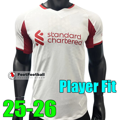 2026 ISAK EKITIKE WIRTZ DIOGO J. KERKEZ FRIMPONG M.SALAH liverpool 26 27 FC Foot - SitterJersey.com