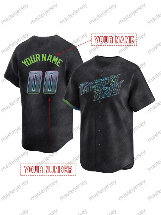 Men/Women/Youth Baseball Jerseys McClanahan Franco Lowe Boggs Arozarena Caballer - SitterJersey.com