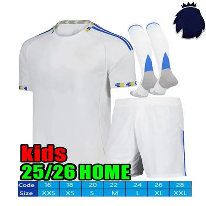 leeds utd 26 27 Icons Soccer Jerseys leeds unitedjersey 2026 27 TANAKA kids LONG - SitterJersey.com