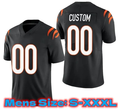 Cincinatticity BengalsS jersey Joe Burrow JaMarr Chase Football Jersey Shemar St - SitterJersey.com