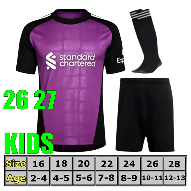 Liveropool Jersey 26 27 SZOBOSZLAI LFC ISAK WIRTZ EKITIKE M.SALAH VIRGIL soccer  - SitterJersey.com