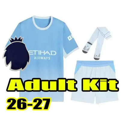 26 27 ManchesterS City Soccer Jerseys 2026 2027 Man City Fans Player Men Kids Ki - SitterJersey.com