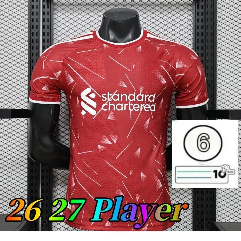 liverpooll 25 26 27The Reds Mohamed ISAK WIRTZ MAC ALLISTER Home Away men Soccer - SitterJersey.com