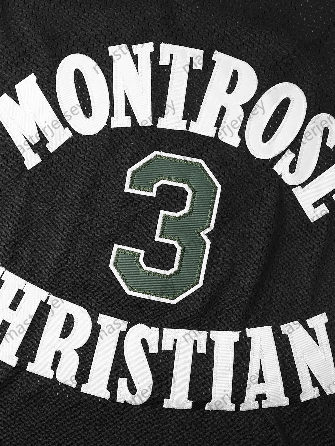 #3 DURANT Men's Basketball Jersey Black Sweatshirt - Embroidered Movie Mesh Slee - SitterJersey.com