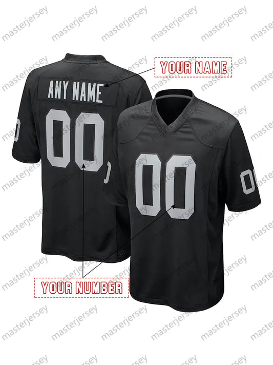98 Crosby Custom Football Jersey O'Connell Bowers Ridder Abdullah Laube Jerseys  - SitterJersey.com