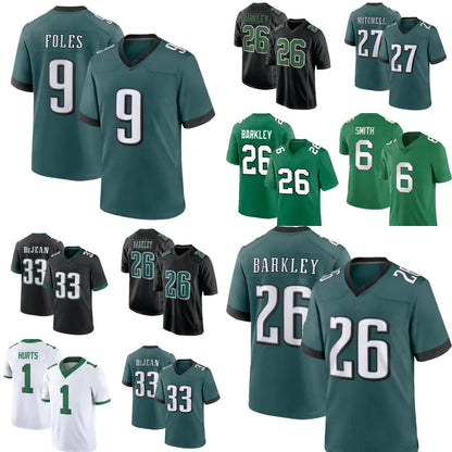 9 Makai Lemon Saquon Barkley DeVonta Smith Jalen Hurts Carter Dawkins Goedert De - SitterJersey.com