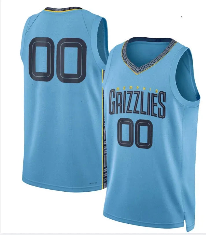 25 26 MEM Ja Morant Basketball Jerseys Grizzliess Jaren jr Zach Edey Jaylen Well - SitterJersey.com