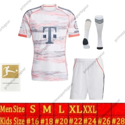 25 26 27 KANE OLISE soccer jerseys Anniversary BAYERNS MUNICH SANE KIMMICH UPAME - SitterJersey.com