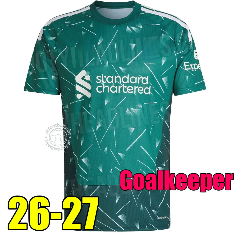 2026 ISAK EKITIKE WIRTZ DIOGO J. KERKEZ FRIMPONG M.SALAH liverpool 26 27 FC Foot - SitterJersey.com