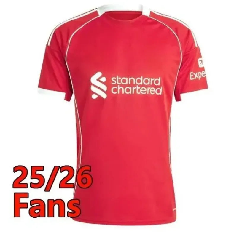 liverpool 26 27 Mohamed Salah ISAK wirtz Ekitike SZOBOSZLAI football jersey MAC  - SitterJersey.com