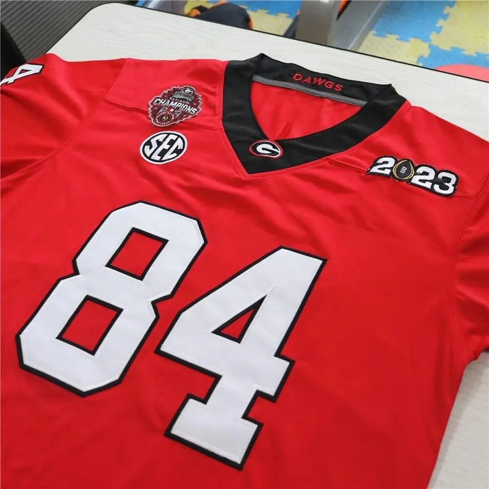 Georgia Bulldog Football Jersey College Gunner Stockton Zachariah Branch Kaiden  - SitterJersey.com