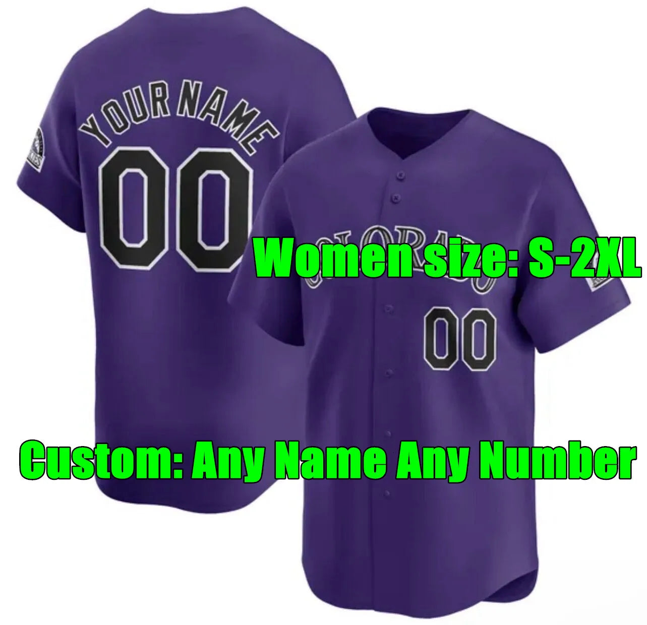 S-4XL 2024 Custom Kris Bryant Jersey Wilson Randal Grichuk Connor Joe Charlie Bl - SitterJersey.com