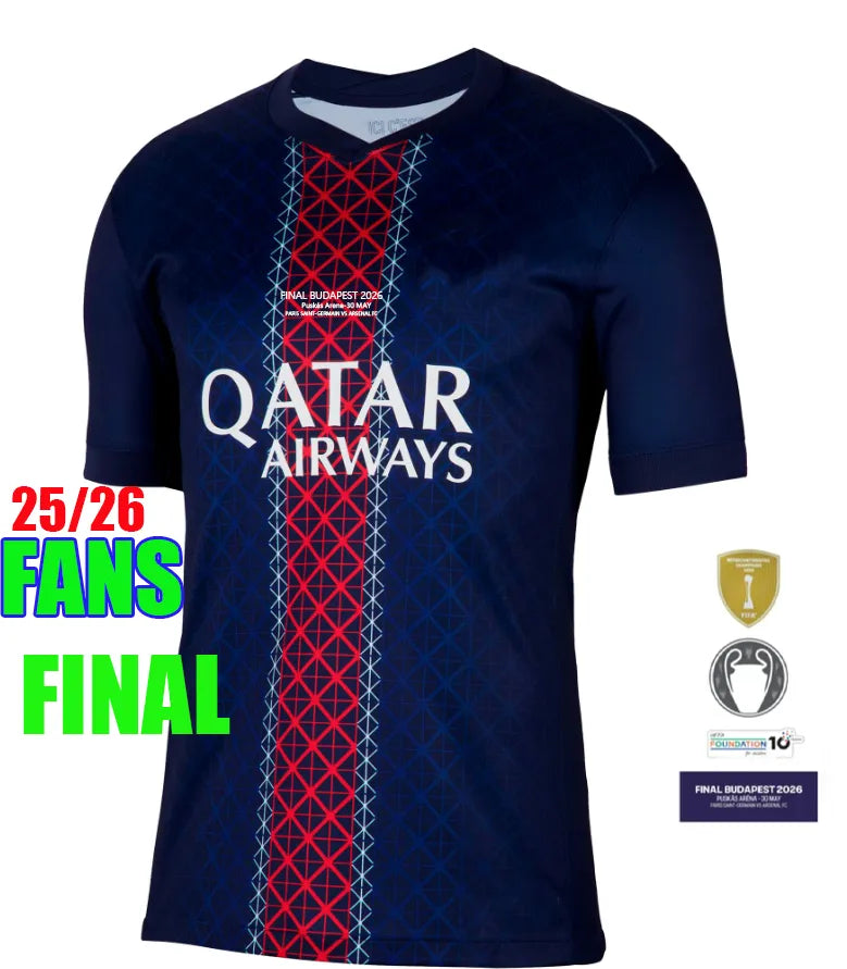 maillot PSGES jerseys 26 27 avec flocage Labubu Kvaratskhelia Night Edition JOAO - SitterJersey.com