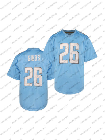 26 Gibbs Football Jersey St. Brown Goff Hooker Jackson Montgomery Mens Women You - SitterJersey.com