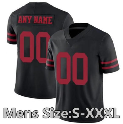 San Franciscocity 49erss Jesrey Mike Evans Christian McCaffrey Brock Purdy Footb - SitterJersey.com