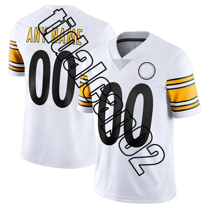 Pittsburghes SteelersS Jersey SteelersJersey 16 Drew Allar 17 Germie Bernard 71  - SitterJersey.com