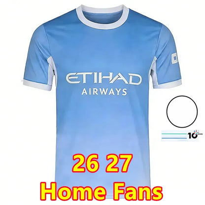 26 27 ManchesterS City Soccer Jerseys 2026 2027 Man City Fans Player Men Kids Ki - SitterJersey.com