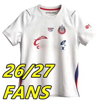 Chivas Jersey 26 27 Soccer Jersey Liga MX Club America Football Shirt Guadalajar - SitterJersey.com