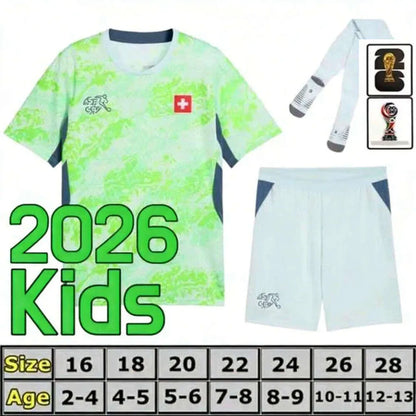 Switzerland Jersey 2026 World Cup National Team Soccer Jerseys 26 27 ELVEDI AKAN - SitterJersey.com