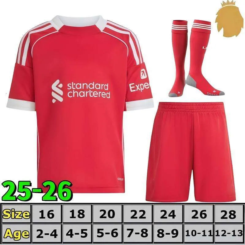25 26 27 liverpool Wirtz SALAH football shirt Ekitike MAC ISAK ALLISTER Kerkez G - SitterJersey.com