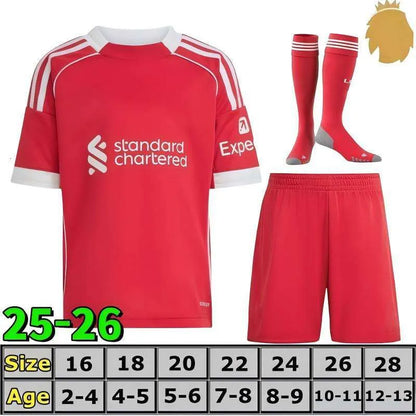 25 26 27 liverpool Wirtz SALAH football shirt Ekitike MAC ISAK ALLISTER Kerkez G - SitterJersey.com