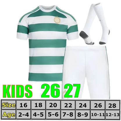 celticfc 26 27 JOTA McGREGOR PARROTT DAIZEN Soccer Jersey 25 26 27 New Celts foo - SitterJersey.com