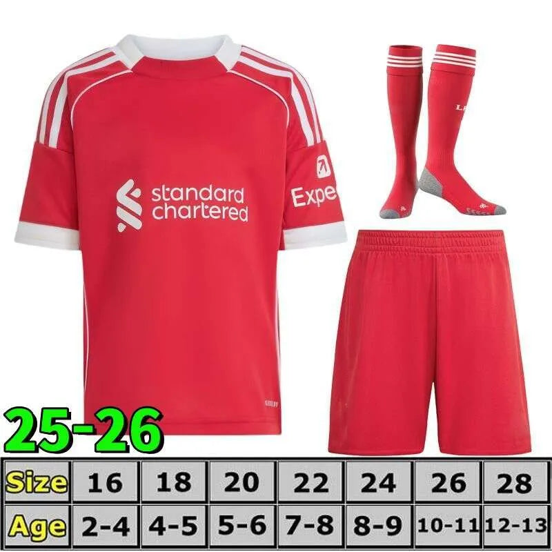 25 26 27 liverpool Wirtz SALAH football shirt Ekitike MAC ISAK ALLISTER Kerkez G - SitterJersey.com
