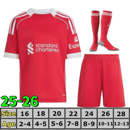 25 26 27 liverpool Wirtz SALAH football shirt Ekitike MAC ISAK ALLISTER Kerkez G - SitterJersey.com