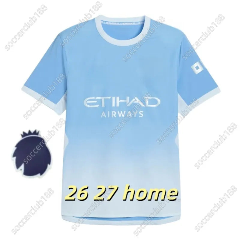 25 26 27 HAALAND MAN CITY soccer jerseys FODEN MARMOUSH DOKU MARMOUSH KOVACIC GV - SitterJersey.com