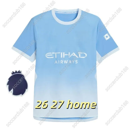 25 26 27 HAALAND MAN CITY soccer jerseys FODEN MARMOUSH DOKU MARMOUSH KOVACIC GV - SitterJersey.com