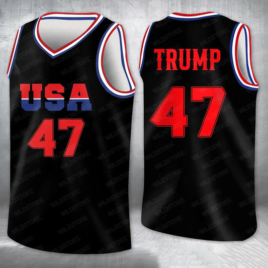 45 47 Movie Basketball Jerseys Stitched S-3XL You Missed Twice Make strong again - SitterJersey.com